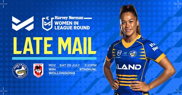 NRLW Late Mail: Round 2