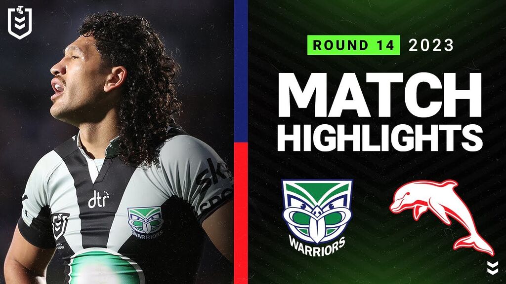 NRL 2023 | New Zealand Warriors v Dolphins | Match Highlights