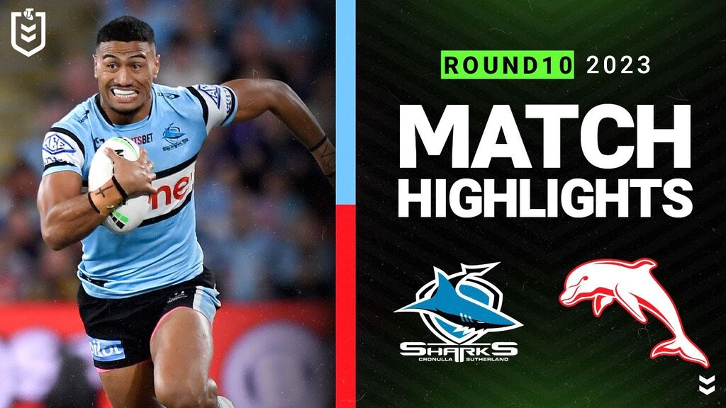 NRL 2023 | Cronulla-Sutherland Sharks v Dolphins | Match Highlights