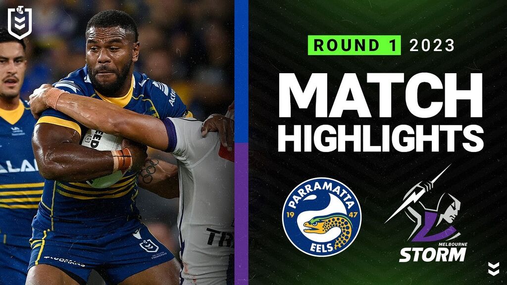 WATCH: Exciting NRL 2023 Showdown: Eels vs  Storm | Must-See Highlights