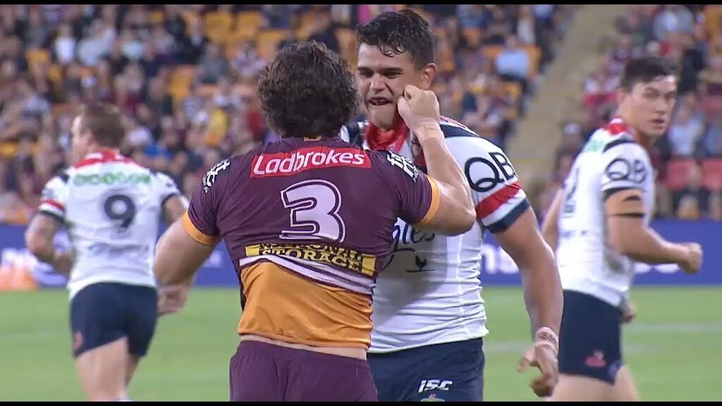 WATCH: Latrell Mitchell vs James Roberts: Epic Battle Unleashed