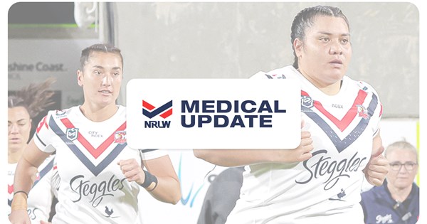 NRLW Medical Update: Round 3