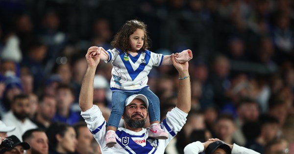 Breaking the tackle: Bulldogs cheer as new refs step in