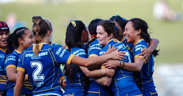 Eels dig deep for first NRLW win