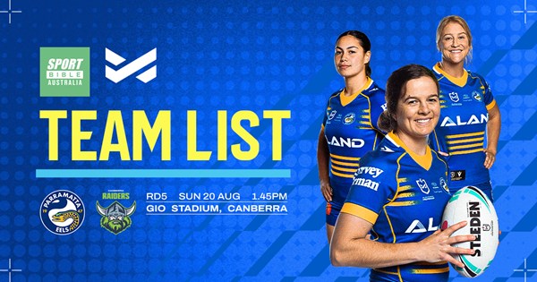 NRLW Team List: Round 5