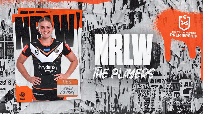 From Wests Tigers fan to NRLW star: Jessica Kennedy