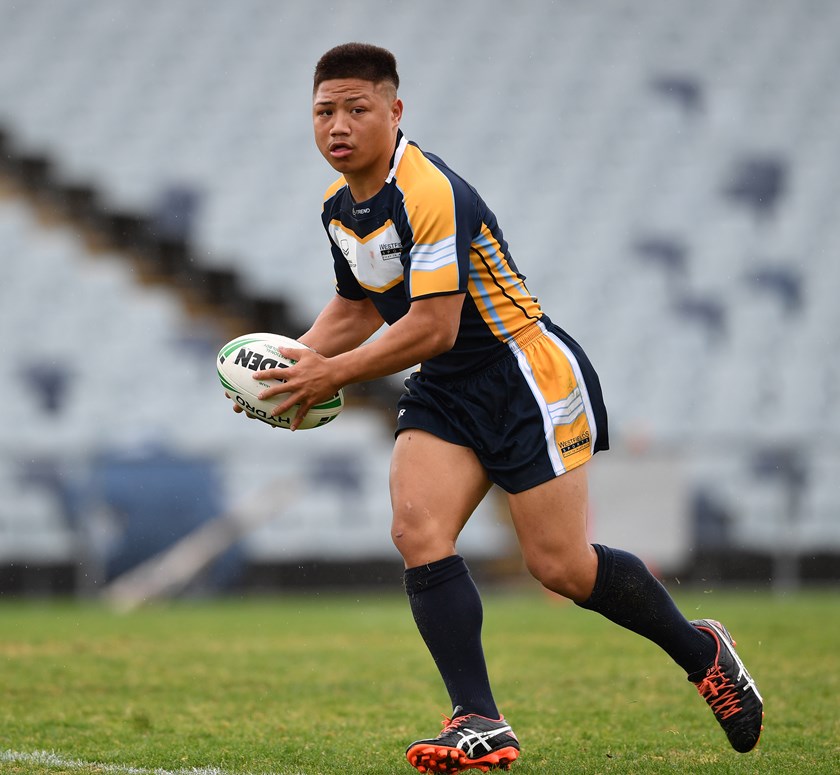 Step back in time...Gordon Chan Kum Tong in action for Westfields Sports High School.