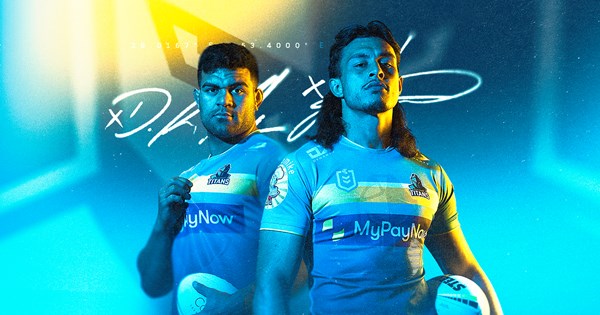 Titans duo here to stay on the Gold Coast