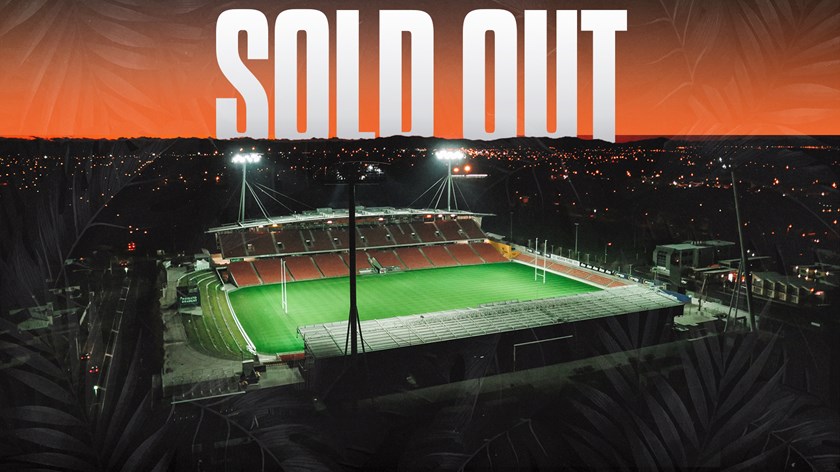 Home game in Hamilton sold out