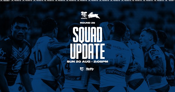 NRL Squad Update: Switch in the halves