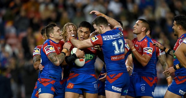 Knights joust Bulldogs, scoring triumph in style