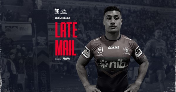 NRL Late Mail: Club debutant late inclusion