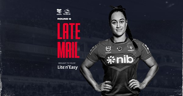 NRLW Late Mail: Knights v Sharks