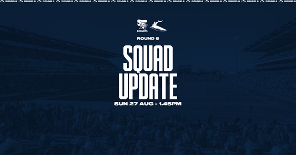 NRLW Squad Update: Knights v Sharks