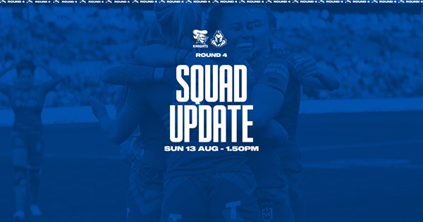 NRLW Squad Update: Knights v Titans