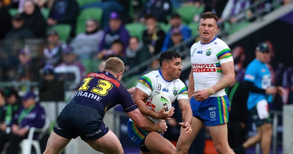 Raiders go down to Storm in Melbourne