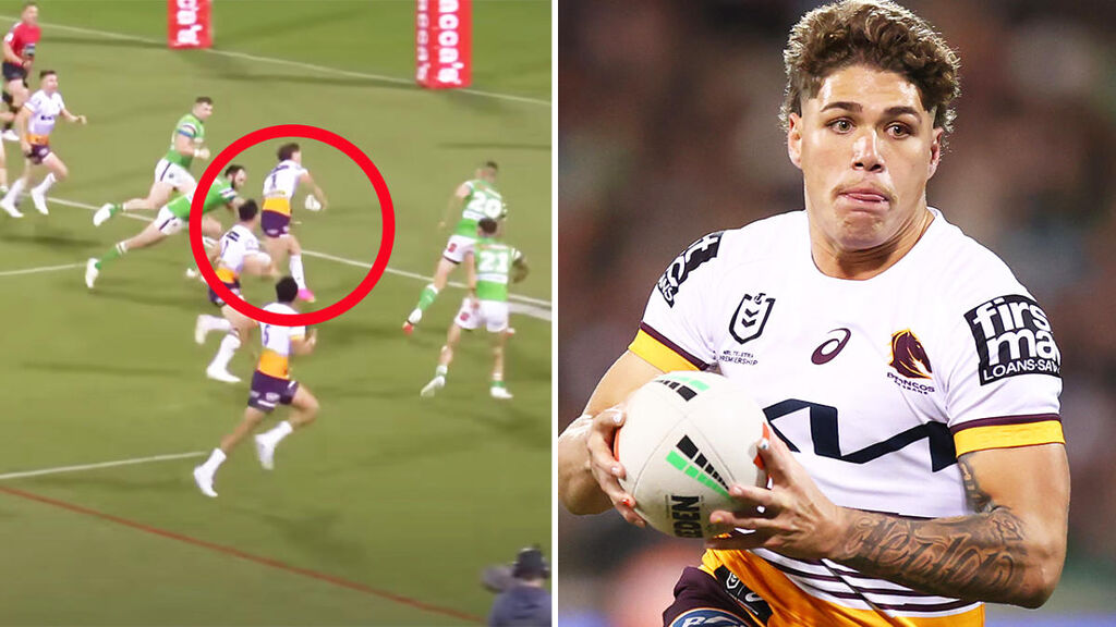 Reece Walsh's 'never-before-seen' act as Broncos inflict huge blow on Panthers