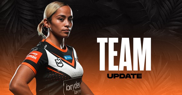 Team Update: NRLW Round 3 vs Raiders