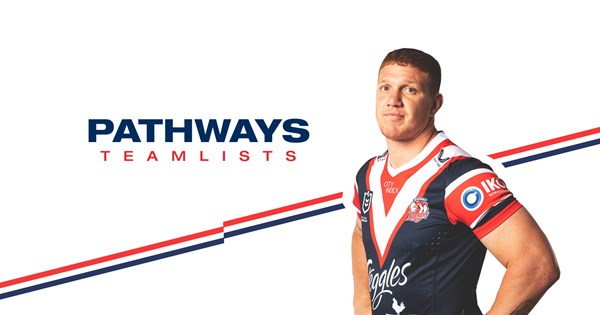 Pathways Team Lists: Round 26