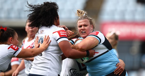 Roosters too strong for NRLW Sharks