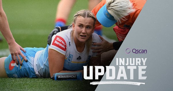 Injury update: Chapman, Jorgensen to miss Round 5