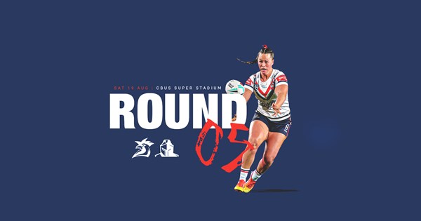 NRLW Line Up for Round 5 vs Titans