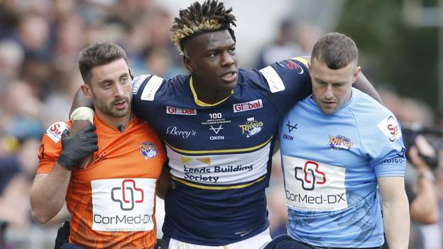 Justin Sangare: Leeds Rhinos prop to miss rest of season with foot injury