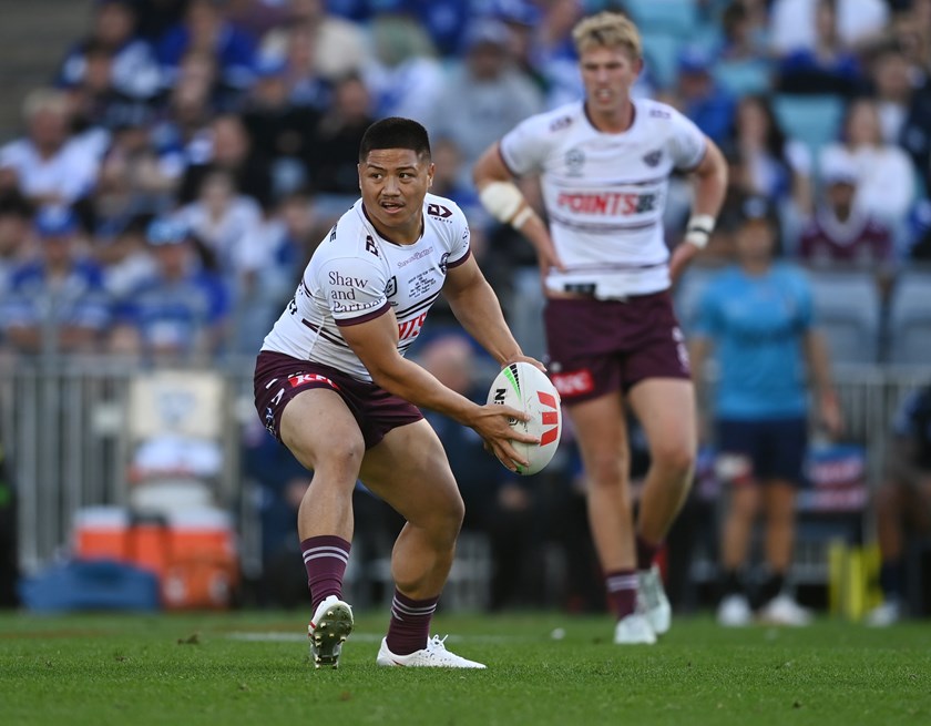 Hooker Gordon Chan Kum delivered some crisp service in his NRL debut against the Bulldogs.