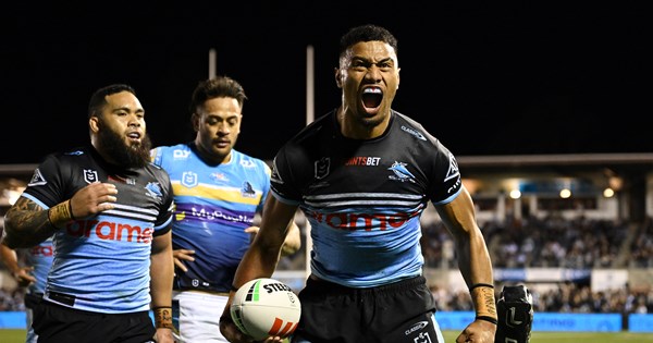 Sharks all class in big win over Titans