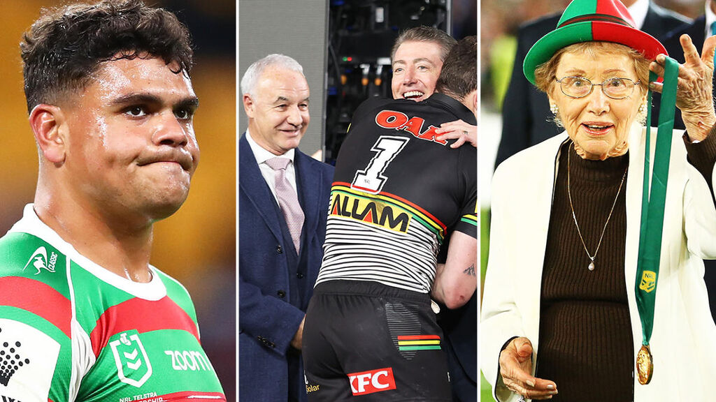 Latrell Mitchell saga explodes as South Sydney players boycott Clive Churchill medal