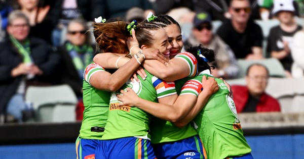 Raiders hold off Tigers for second NRLW win in a row