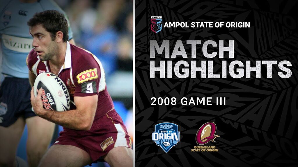 WATCH:  EPIC State of Origin: NSW Blues vs QLD Maroons | 2008 Highlights