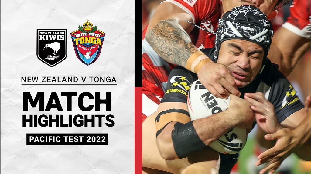 New Zealand v Mate Ma'a Tonga | Match Highlights | Pacific Test, 2022