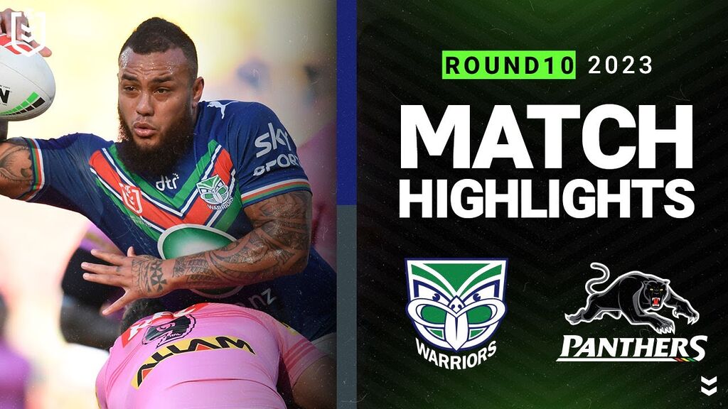 WATCH: Epic NRL 2023 Clash: Warriors vs Panthers | Must-See Highlights