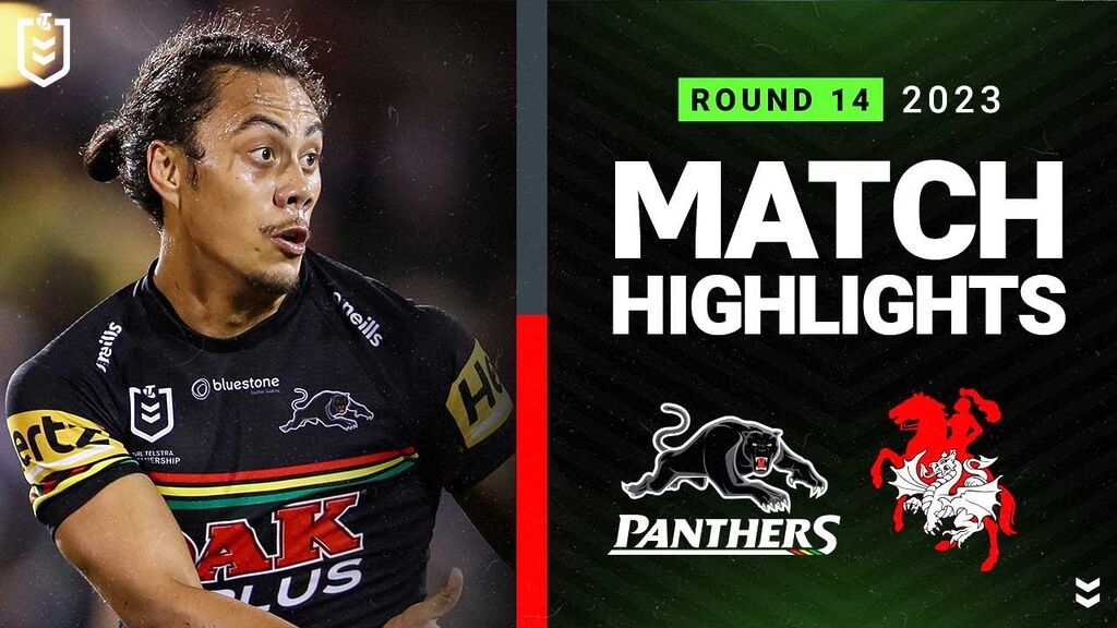 WATCH: Exciting Match Highlights: NRL 2023 | Penrith Panthers vs St George Illawarra Dragons