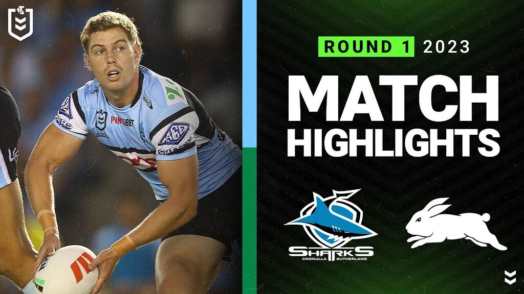 WATCH: Exciting NRL 2023 Clash: Cronulla Sharks vs South Sydney Rabbitohs