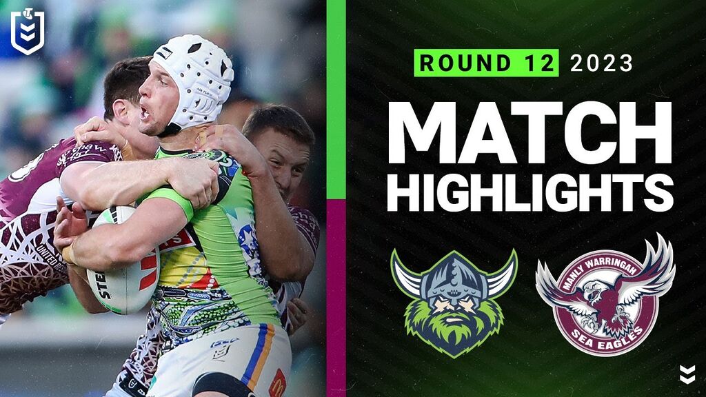 WATCH:  Intense NRL Clash: Raiders vs Sea Eagles | 2023 Highlights