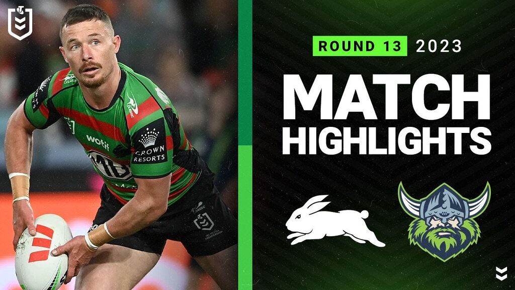 WATCH:  Intense NRL Clash: South Sydney Rabbitohs vs Canberra Raiders | 2023 Highlights