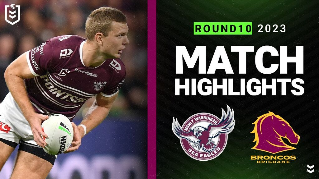 WATCH:  Intense Showdown: NRL 2023 | Sea Eagles vs Broncos | Thrilling Highlights