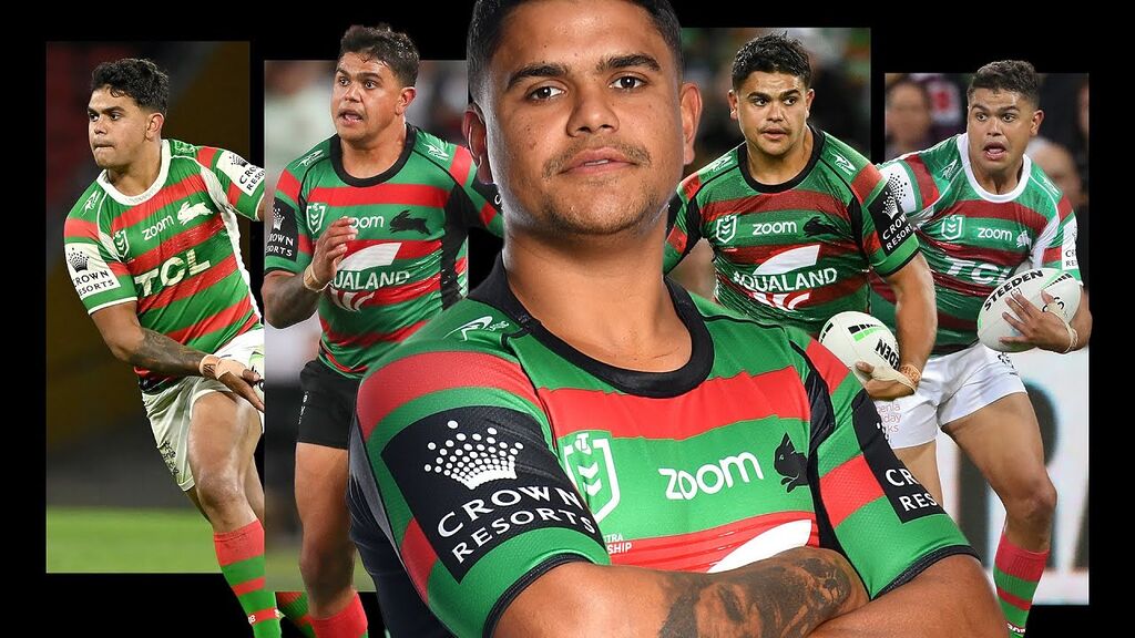 Latrell Mitchell the Cardinal Red and Myrtle Green machine!