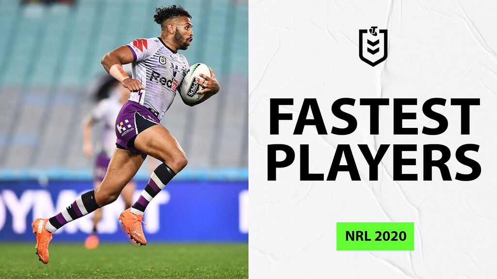 WATCH:  Lightning-fast NRL stars: Top 10 speedsters of 2020