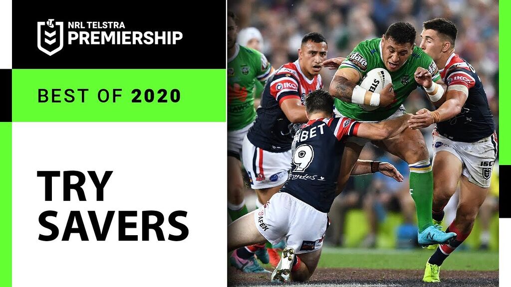 Best Try Savers From The 2020 Season | NRL