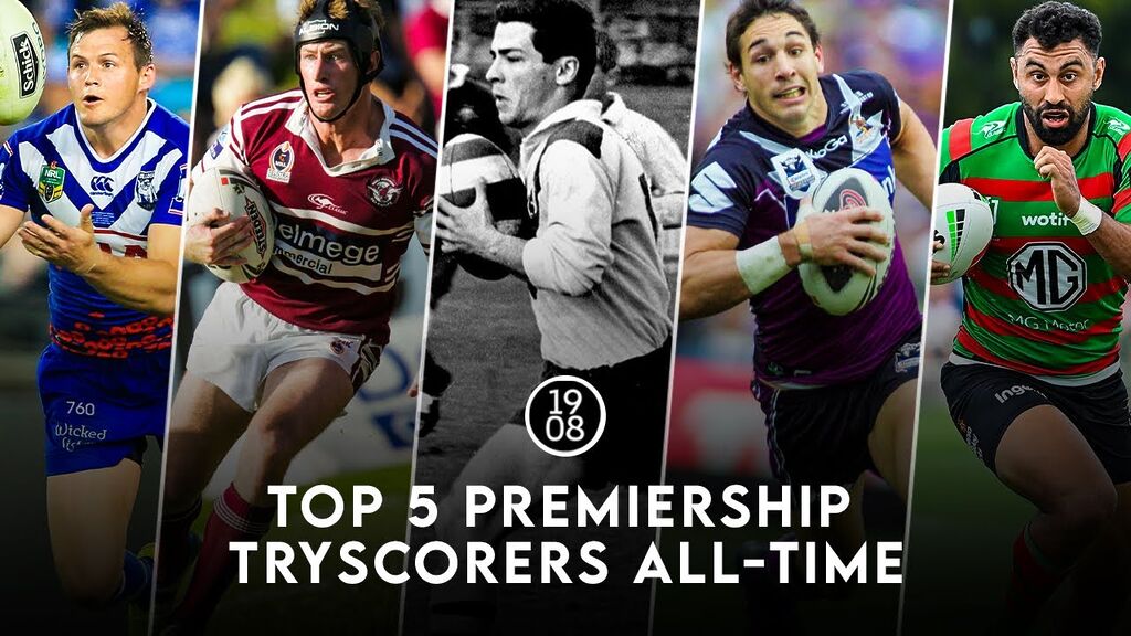 RECORD BREAKERS: The top five premiership tryscorers of all-time