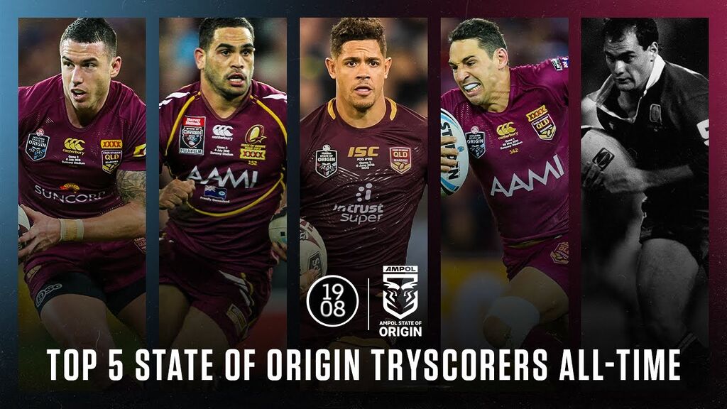 WATCH:  Unbelievable State of Origin tryscorers - Breaking Records