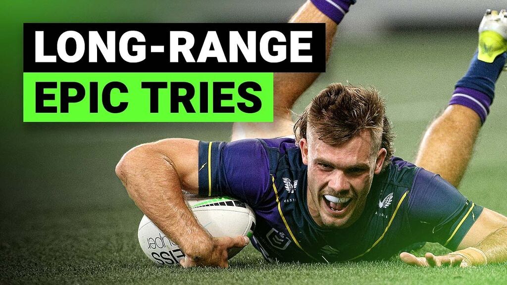 Epic long-range tries from the 2021 NRL season!