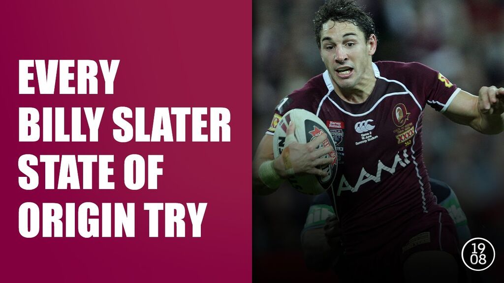 WATCH:  Unforgettable Billy Slater Try in State of Origin