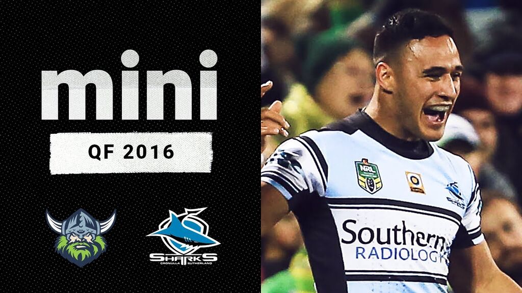 Every finals fairy tale has a beginning | Raiders v Sharks Match Mini | Qualifying Final, 2016 | NRL