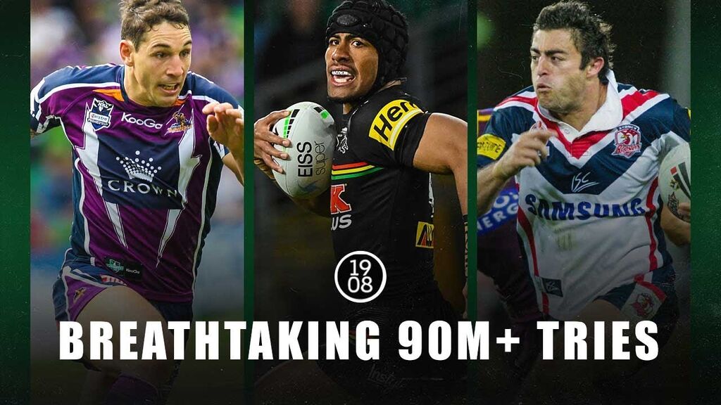 WATCH:  Unforgettable NRL Throwback: Epic Long-Range Tries by Legends