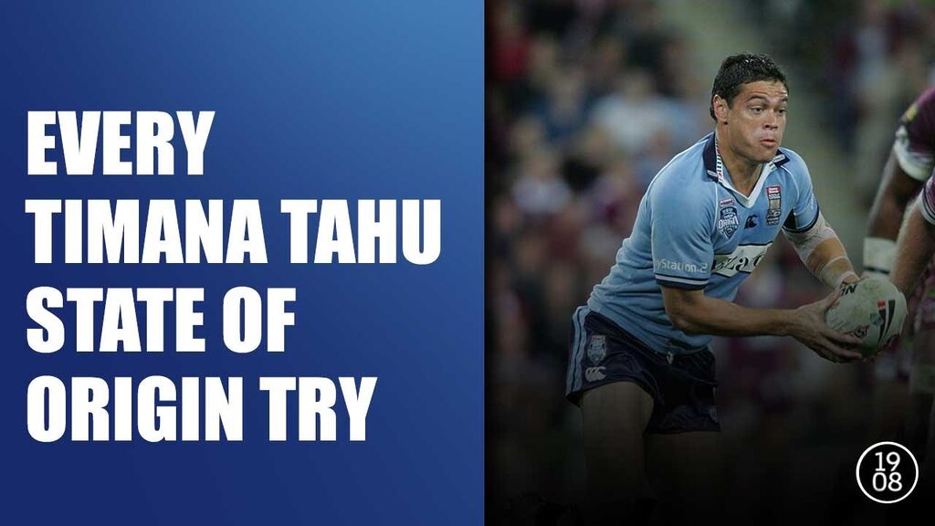 WATCH:  Unforgettable State of Origin Try by Timana Tahu