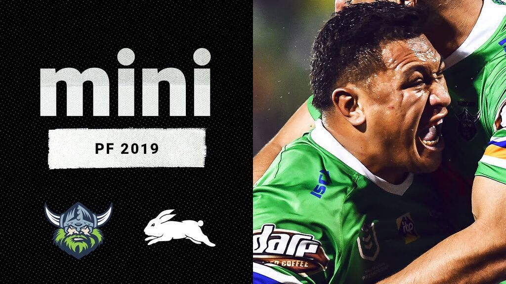 WATCH: Unstoppable Josh Papalii dominates Raiders vs Rabbitohs | NRL 2019